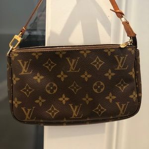 Authentic Louis Vuitton Monogram pochette